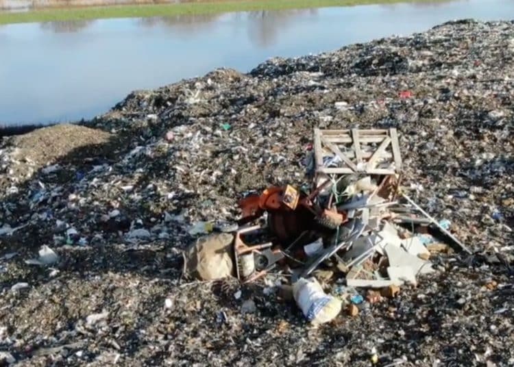 Waste dump