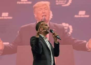 Zack Polanski and Donald Trump 2
