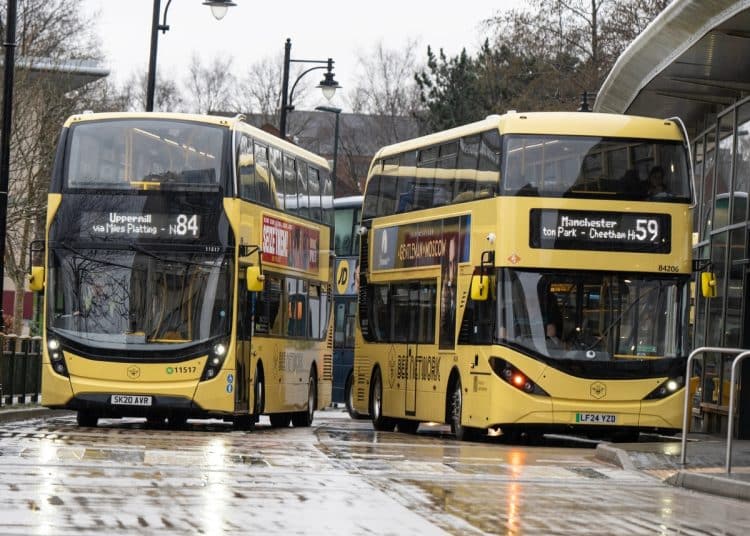 Bee Network buses in Manchester Pay deal