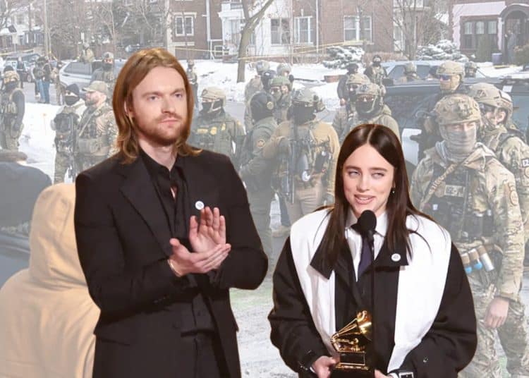 Billie and Finneas Eilish at the Grammys
