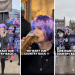 Far right women dressed as Amelia