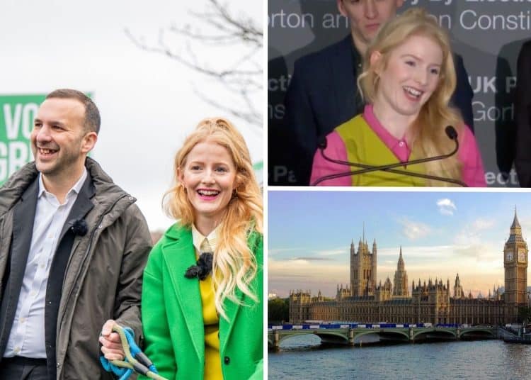 Images of Hannah Spencer and Westminster