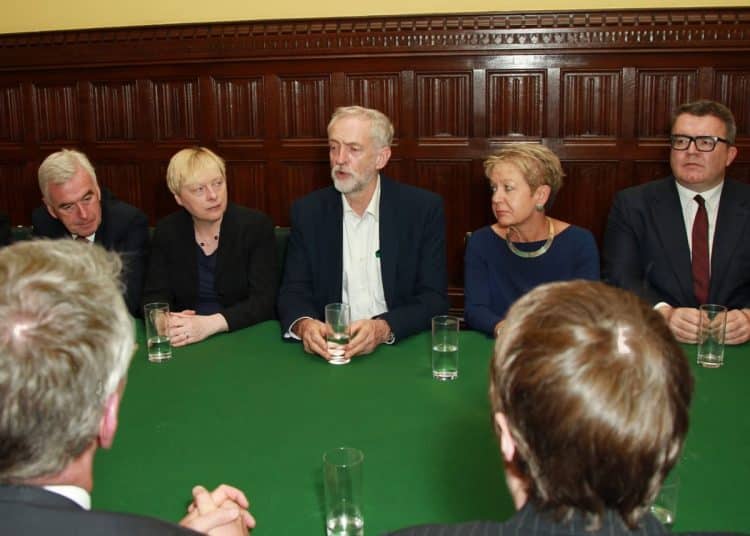 Corbyn chairs first shadow cabinet A Very British Sabotage