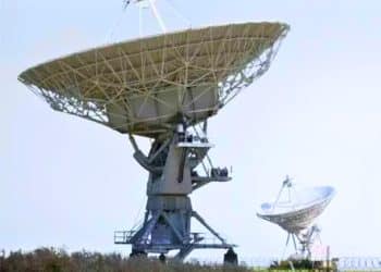 PARC Against DARC artist's impression of radar dishes
