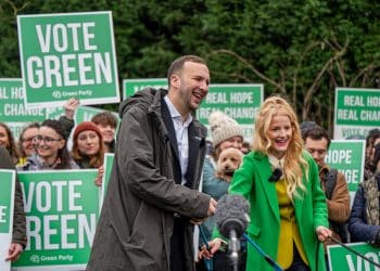Zack Polanski and Hannah Spencer European Greens