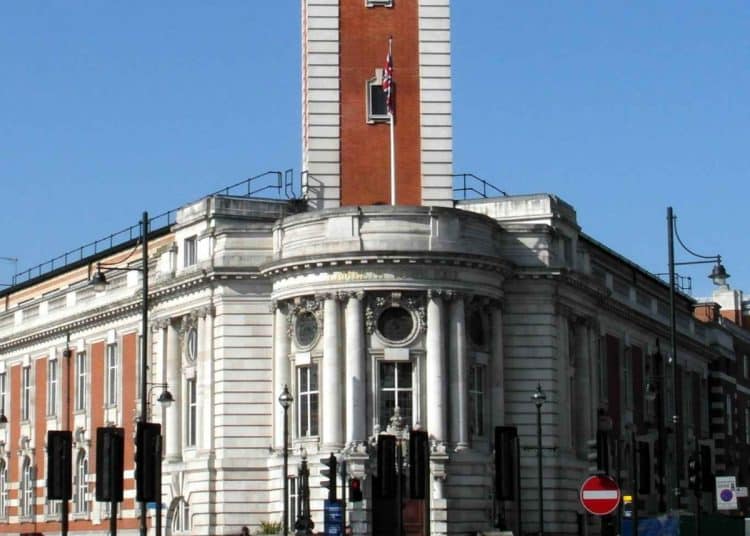 Lambeth Town Hall Lambeth council Austerity