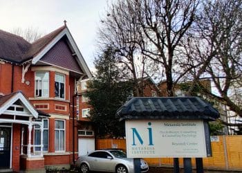 Outside shot of the Metanoia Institute in West London