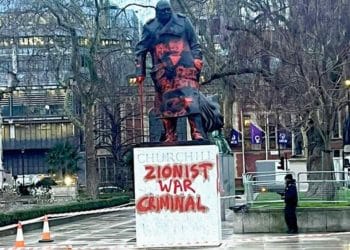 Winston Churchill statue