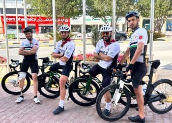 Palestine para-cycling team