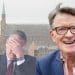 Peter Mandelson in front of Keir Starmer in Gorton & Denton