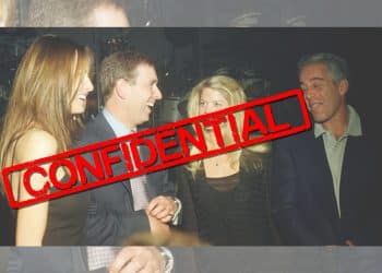 Prince Andrew with Jeffrey Epstein