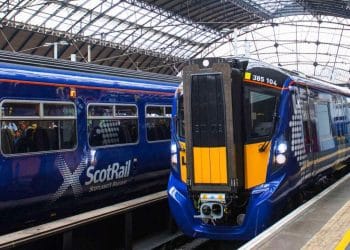 ScotRail trains Action Against Assaults RMT campaign