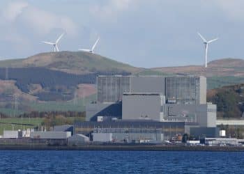 Hunterston B Scottish nuclear power station