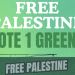 Greens for opposing Zionism