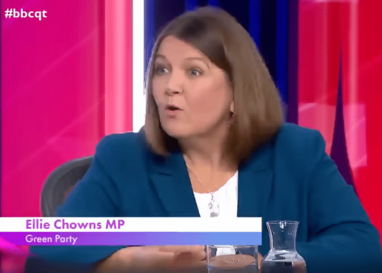 BBC — Green MP Ellie Chowns
