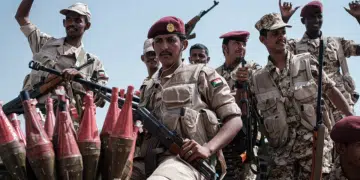 UAE-backed RSF — Sudanese war