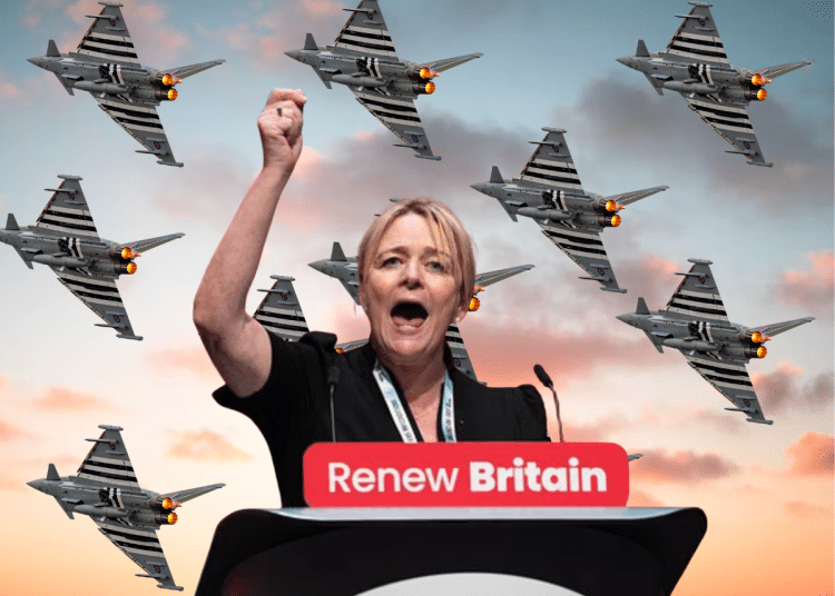 Sharon Graham beats the drums of war