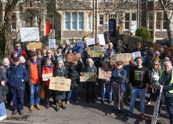Save Bristol Gardens Alliance protest