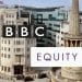 BBC and Equity logos over an image of BBC Broadcasting House