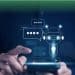 Illustrative image of bank AI chatbot on phone