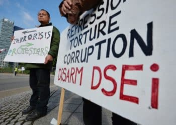 DSEi protest Undercover police infiltrated anti-arms trade campaign