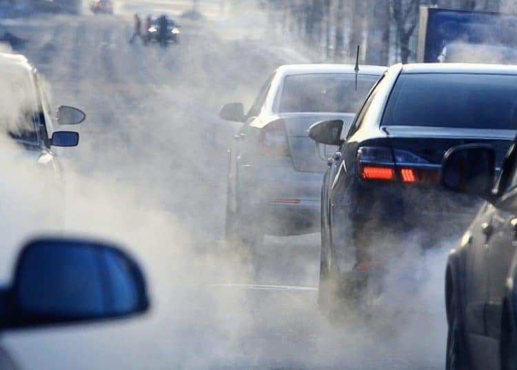 Vehicle exhaust fumes Air pollution