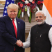 India - Modi Trump handshake