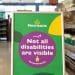 Morrisons stoma-friendly sign