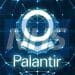 Composite image of NHS logo within a Palantir image