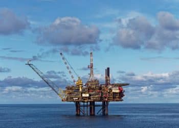 North Sea oil rig Windfall Tax