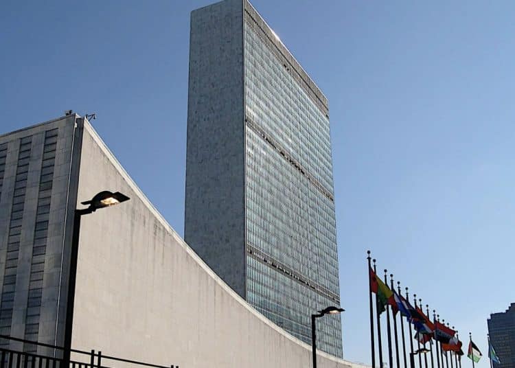 UN Building in New York Gender equality discussions