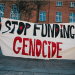 Leeds university protest