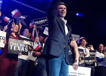 Trump rallies against the left over Texas primary