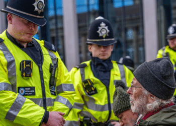 Protest — DOJ Birmingham November 2025, direct action