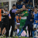 brawl during football match