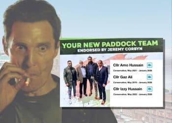 Leaflet suggests Corbyn has endorsed three ex-Tory councillors