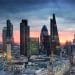 City of London skyline. Illustrative of link between financial corruption and child undernutrition