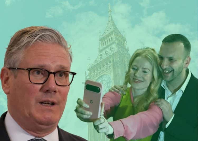 Keir Starmer, Hannah Spencer, and Zack Polanski