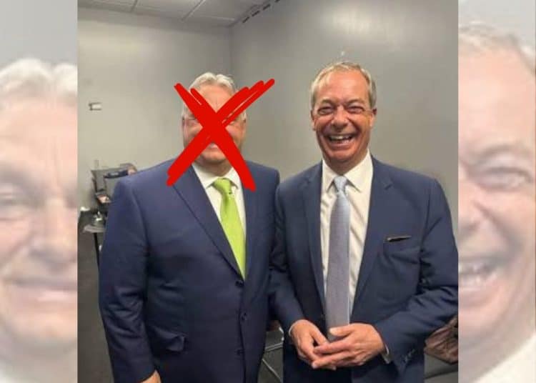 Nigel Farage and Viktor Orban