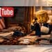 Donald Trump in Lego form and the YouTube logo, Iran