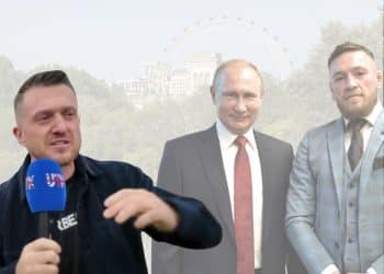 Tommy Robinson, Vladimir Putin, and Conor McGregor