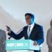 Robert Jenrick (left), Zia Yusuf of Reform (centre), and Suella Braverman (right) are collaged together for an illustration