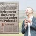 Zack Polanski and a Daily Mail headline