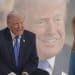 Donald Trump being interviewed