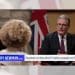 Cathy Newman talking to Keir Starmer