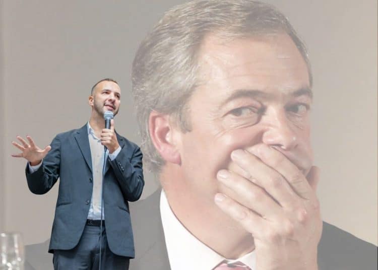 Zack Polanski and Nigel Farage