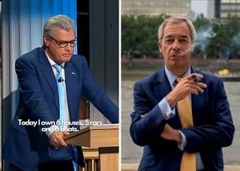 Malcolm Offord and Nigel Farage — Reform exposed
