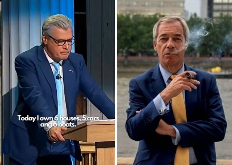 Malcolm Offord and Nigel Farage — Reform exposed