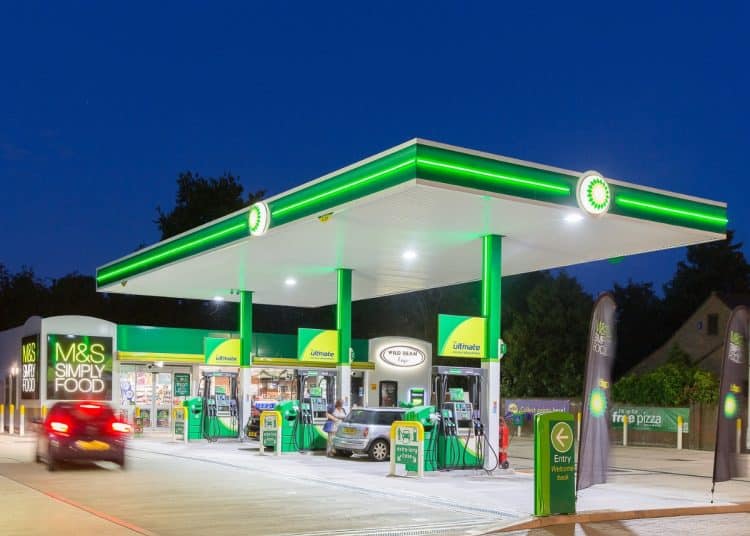 BP fuel station