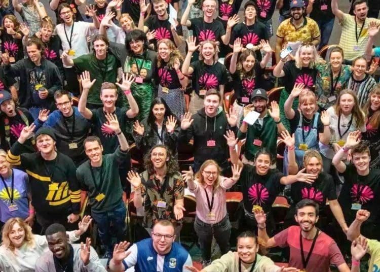 Supporters of Green New Deal Rising, which has launched My Election Map